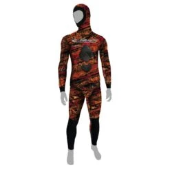 Veste Chasse Homme Camo Epsealon Red Fusion 5mm -Plongee Sous Boutique veste chasse homme camo epsealon red fusion 5mm 8
